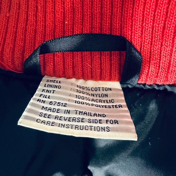 Stadium Apparel San Francisco 49ers Vintage Cotton Varsity Jacket - Picture 2 of 5